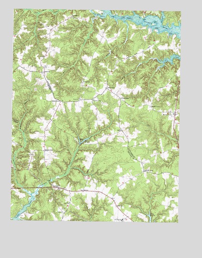 Lancaster, VA USGS Topographic Map