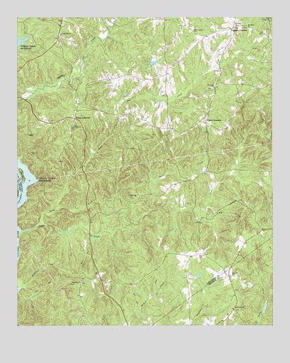 Lancaster SE, SC USGS Topographic Map