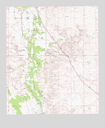 Land, AZ USGS Topographic Map