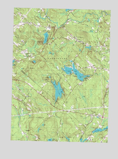 Barrington, NH USGS Topographic Map