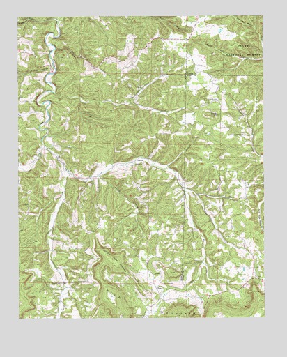 Landis, AR USGS Topographic Map