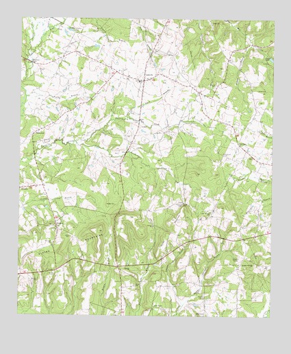 Laneville, TX USGS Topographic Map