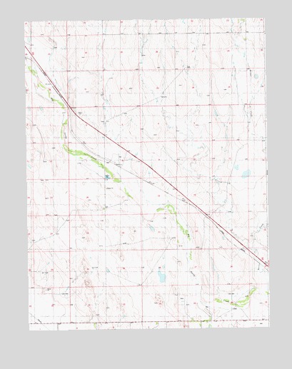 Barron Creek, CO USGS Topographic Map