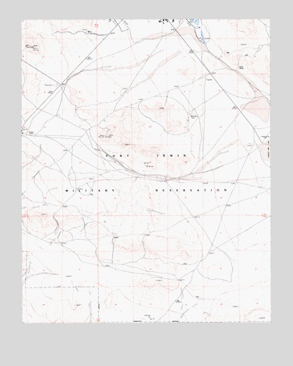 Langford Well, CA USGS Topographic Map