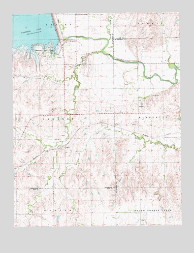 Langley, KS USGS Topographic Map