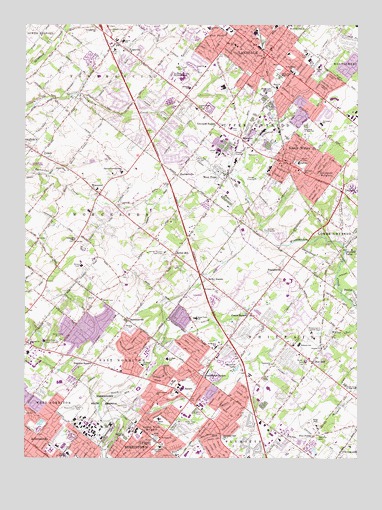 Lansdale, PA USGS Topographic Map