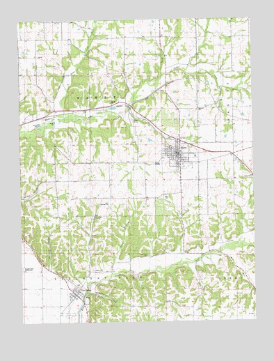 Barry, IL USGS Topographic Map