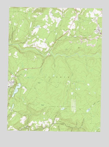 Laporte, PA USGS Topographic Map