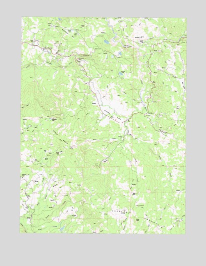 Larabee Valley, CA USGS Topographic Map