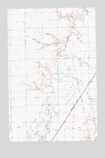 Laredo, MT USGS Topographic Map