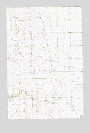 Larimore SW, ND USGS Topographic Map
