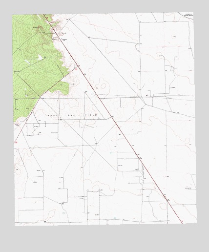 East of Barrilla Draw North, TX USGS Topographic Map