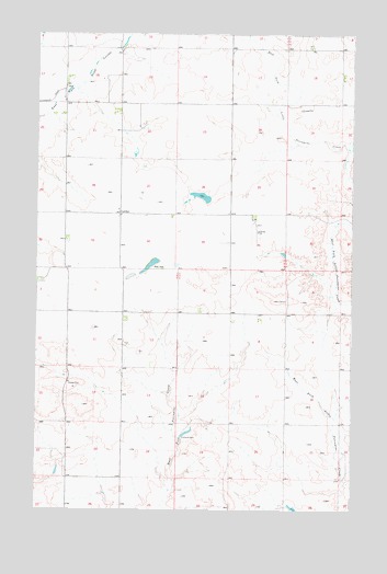 Larslan, MT USGS Topographic Map
