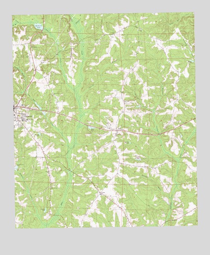Abbeville East, AL USGS Topographic Map