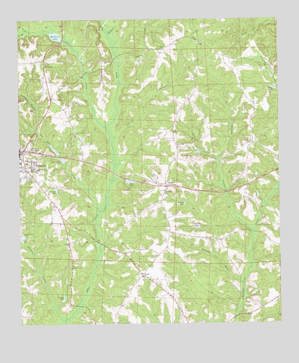 Abbeville East, AL USGS Topographic Map