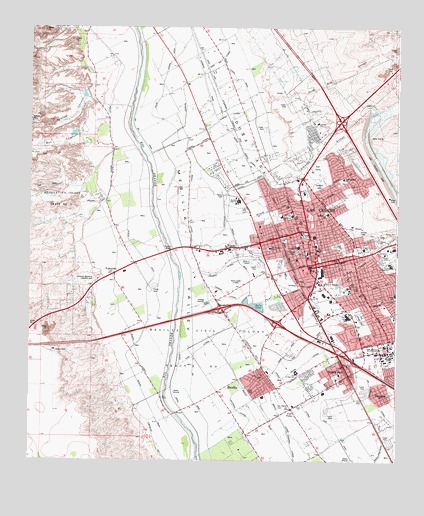 Las Cruces, NM USGS Topographic Map