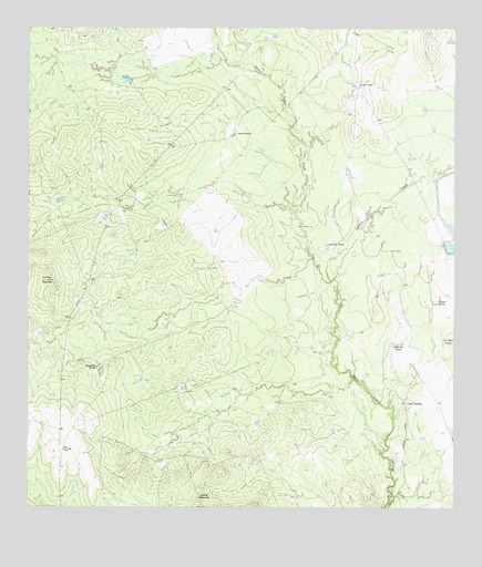 Las Tiendas, TX USGS Topographic Map