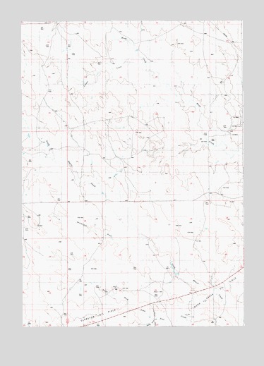 Lassen Creek, WY USGS Topographic Map