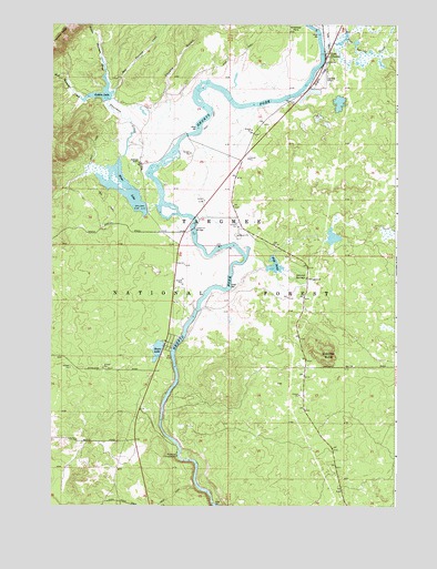 Last Chance, ID USGS Topographic Map
