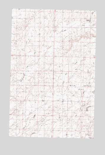 Last Chance Reservoir, MT USGS Topographic Map
