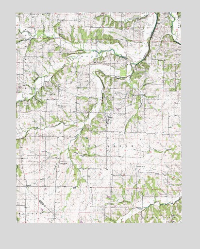 Latham, MO USGS Topographic Map