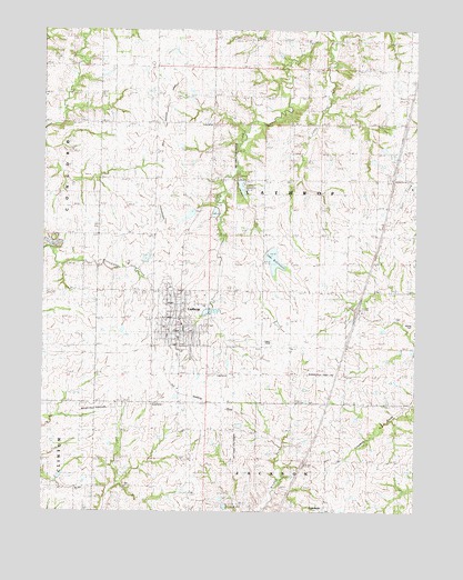 Lathrop, MO USGS Topographic Map