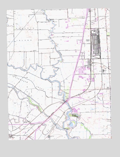 Lathrop, CA USGS Topographic Map
