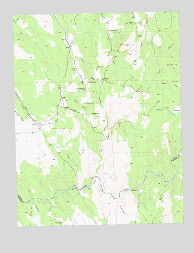 Latrobe, CA USGS Topographic Map
