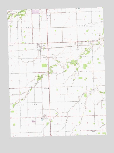 Latty, OH USGS Topographic Map