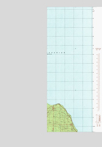 Laughing Fish Point, MI USGS Topographic Map