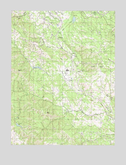 Laughlin Range, CA USGS Topographic Map