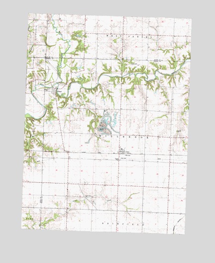 Laura, IL USGS Topographic Map