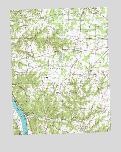 Laurel, OH USGS Topographic Map