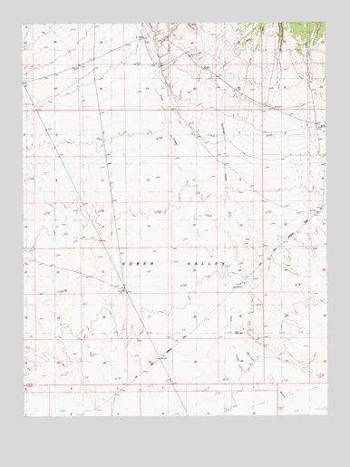Bartine Ranch NW, NV USGS Topographic Map