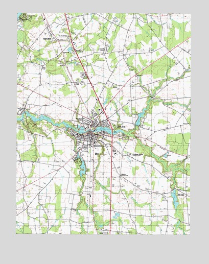 Laurel, DE USGS Topographic Map