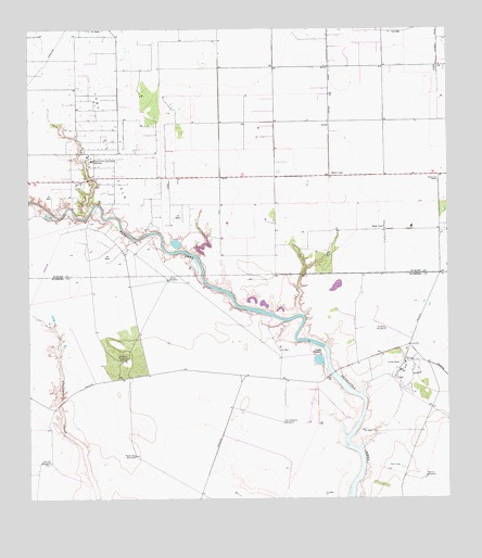 Laureles Ranch, TX USGS Topographic Map