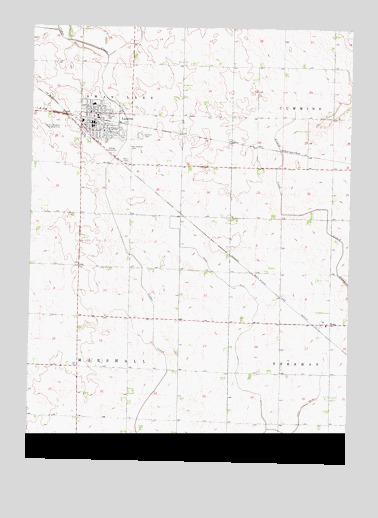 Laurens, IA USGS Topographic Map