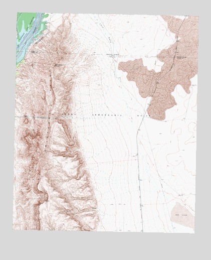 Lava, NM USGS Topographic Map