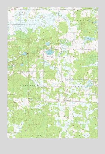 Lawler, MN USGS Topographic Map