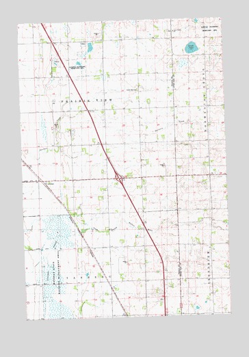 Lawndale, MN USGS Topographic Map