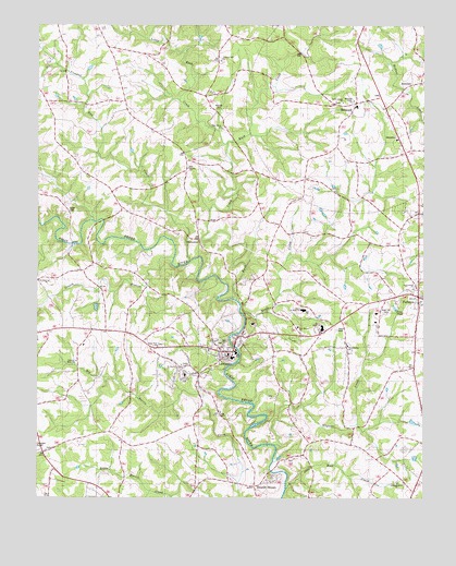 Lawndale, NC USGS Topographic Map