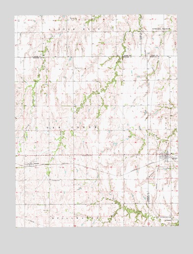 Lawrence, NE USGS Topographic Map
