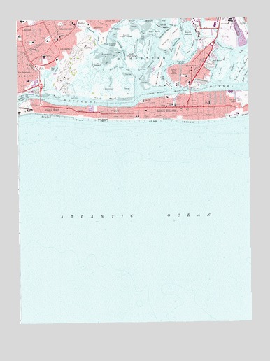 Lawrence, NY USGS Topographic Map