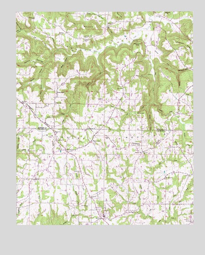 Lawrence Cove, AL USGS Topographic Map