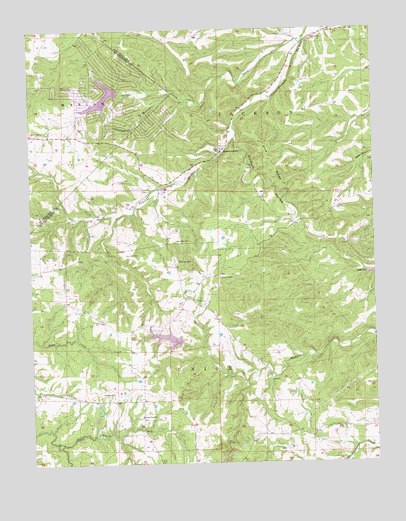 Lawrenceton, MO USGS Topographic Map