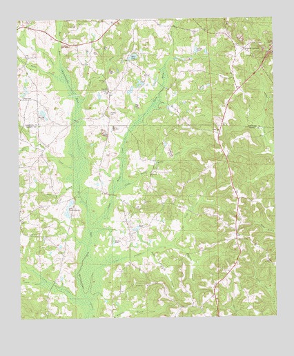Lawrenceville, AL USGS Topographic Map