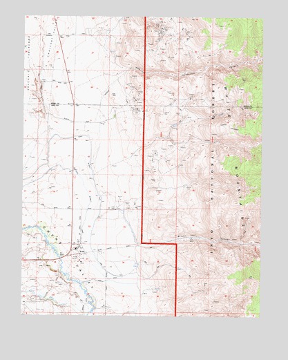 Laws, CA USGS Topographic Map