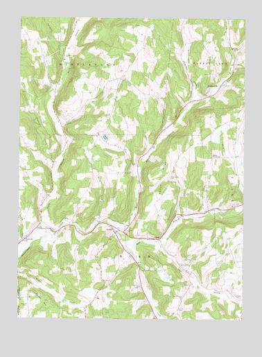 Lawton, PA USGS Topographic Map