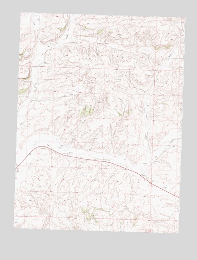 Lay SE, CO USGS Topographic Map