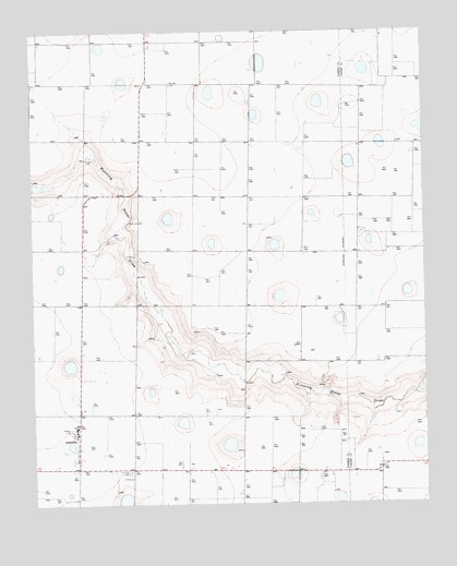 Lazbuddie, TX USGS Topographic Map